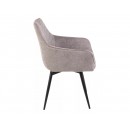 Стул SIGNAL SERVIO Brego 34 бежевый/черный, поворотный